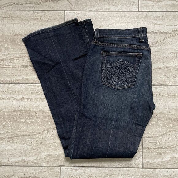 Lucky Brand Sweet N Low Flared Jeans Stitched Pockets Women’s Size 8/29 - Picture 2 of 11